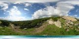 Antiche cave di granito - foto panoramica a 360 gradi