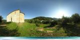Chiesa di Santo Stefano alle Trane - foto panoramica a 360 gradi